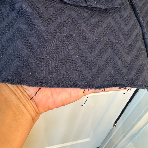 NEW Sass& Bide Navy&Rhinestone Citrone Dreams Drawstring Bling Lightweight Coat - Picture 7 of 11